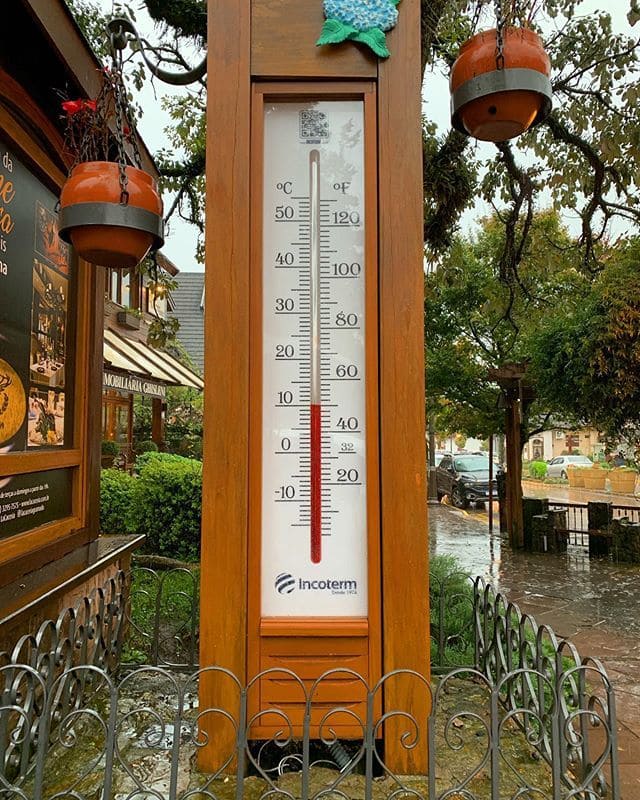 termômetro de rua